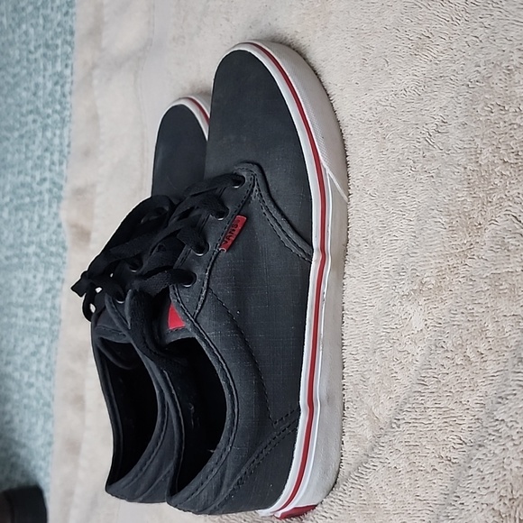 Vans Dark Gray Canvas Shoes - Picture 1 of 3